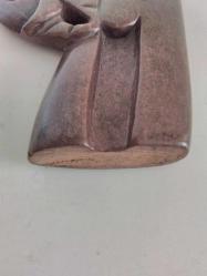 Shona, El Yapımı, Kahverengi Serpantin Heykel: Küçük Fil