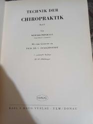 Technik der Chiropraktik  Band I Mit einem Geleitwort von L. Zukschwerdt.