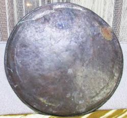 AnTiKa OSMANLI SÜPER İŞLEMELİ ErMeNi YaZıLı BAKIR TEPSİ-SİNİ.....66cm