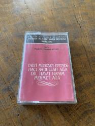 KÜLTÜR BAKANLIĞI DEVLET KLASİK TÜRK MÜZİĞİ KOROSU - ŞEF NEVZAT ATLIĞ - TAB'İ MUSTAFA EFENDİ / HACI SADULLAH AĞA / DİL HAYAT HANIM / MEHMET AĞA - KASET