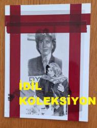 TÜRKİYE CUMHURİYETİ ESKİ BAŞBAKANI TANSU ÇİLLER'İDEN OĞLU İÇİN YARDIM İSTEYEN BİR ANNENİN ORİJİNAL AJANS-BASIN FOTOĞRAFI - 12 x 9 cm EBADINDA