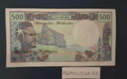New Hebrides-500 Francs-1970/81-ÇİL/UNC