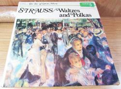 KLASİK MÜZİK 33 Lük LP.-Strauss/Waltzes And Polkas....