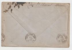 YÜZYILBAŞI DÖNEM BOL DAMGALI 6 ADET POSTADAN GEÇMİŞ FRANSA  PULLU ZARF