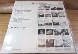 KLASİK MÜZİK 33 Lük LP.-Chopin*Walsen 1 t/m 14-Witold Malcuzynski...