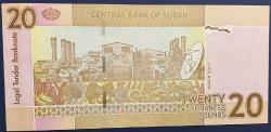 SUDAN 20 PAUND ÇİL 2017  KAĞIT PARA