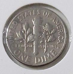 1966 AMERİKA 1 DIME ORİJİNAL MADENİ PARASI ÇİLALTI 2B1B1S NADİRDİR