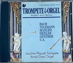 Joachim Pliquett & Arvid Gast – Trompete & Orgel (Trumpet and Organ) (1989) CD (2.EL)