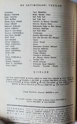 İSTANBUL Sanat - Edebiyat Dergisi /Aylık Siyasi Mecmua / Aylık Mecmua, Kasım 1953 - Aralık 1954, Sayı: 1 - 14 [14 SAYI, İLK CİLT]