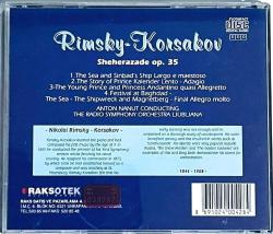 Rimsky-Korsakov, The Radio Symphony Orchestra LJubljana, Anton Nanut – Scheherazade Op.35 (1996) CD (2.EL)