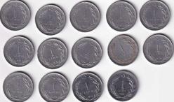 1967-1980 Sıralı 1 Lira Set