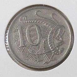 1990 AVUSTRALYA 10 CENT(10 PENCE) ORİJİNAL MADENİ PARASI II.ELİZANETH FİGÜRLÜ ÇİL F2BB3 NADİRDİR