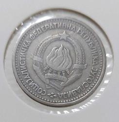 1965 YUGOSLAVYA 1 DİNAR ORİJİNAL MADENİ PARASI ÇİLALTI 3Y1U1G NADİRDİR