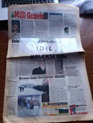 Milli Gazete - Turkish Newspaper - 13 Nisan 2000 - dostluk kurmak neden zordur yazan İsmet Özel - Bosna'daki birliğimiz döndü - Alaattin Çakıcı'nın koğuşundan yeni cep telefonu - Mesut Yılmaz'ın dosyası şaibeli - İstiklal marşı'mızın yazarı Mehmet Akif'in oğlu Tahir Ersoy hakka yürüdü Fotoğrafı - Diyanet işleri Başkanı Mehmet Nuri Yılmaz enflasyon hutbesi verdi - işadamı Rahmi Koç vergi rekortmeni  - UEFA Kupası yarı finali öncesinde İngiliz holiganların vatandaşlarımıza saldırısı sürüyor fotoğraf - Selahattin Yusuf ve diğerleri yazan Hakan Albayrak - Mücahitler Rus devriyesine saldırdı - Sadettin Tantan'ın açıklamasına göre Bilderberg anti komünistmiş - Harun Yahya'nın eserleri - Ebruli yazan Ayşe Kara - televizyon programı - Fenerbahçe'nin averajı eksiye düştü - Erzurumspor'un Boşnak kalecisi Adnan Guşo Dünya karmasında - Galatasaray teknik direktörü Fatih Terim Leeds United maçında çıkan olayların kan davasına dönüşmemesini istedi - Hagi futbolu düşünüyoruz - voleybol final four - İdil Koleksiyon