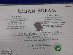 JULIAN BREAM GUITAR CONCERTO RODRIGUE VILLA LOBOS MÜZİK CD - SIFIR