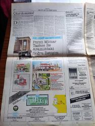 Cumhuriyet Gazetesi - Turkish Newspaper - 5 Eylül 1994 - polis Barış haftası etkinliklerine katılmak isteyen sanatçıları karakola götürdü - Ali Rıza Dizdar Lale Mansur Atıf Yılmaz Orhan Alkaya Jülide Kural Şanar Yurdatapan gözaltına alındı Fotoğrafı - Bülent Ecevit'in iktidara yürüyüş planı - İstanbul'da tangolu geceler - Profesör Uğur Derman öldü - Cumhurbaşkanı Süleyman Demirel Macaristan'a gidiyor - terörle mücadele mi fikirle mücadele mi yazan İlhan Selçuk - Sivas Kongresi törenlerine katılan  Murat Karayalçın yanlış hesap peşinde koşanları uyardı - Mehmet Sincar anıldı - CHP'li Ertuğrul Günay da DSP yolcusu - İngiltere başbakanı John Major IRA ile masaya oturmuyor - Rusya çeçen lider Dudayev'in istifasını istedi - Mehmet Ali Birand için yeni soruşturma - TRT müzesinde geçmişe yolculuk - Nejat Uygur tiyatrosu - Türkan Şoray ve Ekrem Bora Kadın severse de başrollerde Fotoğrafı - Zeki Alasya ve Metin Akpınar'ın başrollerini paylaştığı hastane dizisi Atv'de Fotoğrafı - Galatasaray