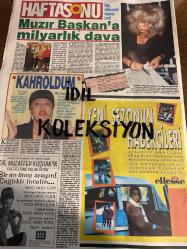 HAFTA SONU GAZETESİ - DOĞUM GÜNÜ HEDİYESİ (TURKİSH - NEWSPAPER) - TAM TAKIM 16 SAYFADIR -  9 EKİM 1992 - Sayı: 41 -Doğan Güreş-Serdar Güreş-Yeşim Aluç-Meltem Doğanay-Suna Uçarcioğlu-Gülşen Altıok-Aynur Aydan-İhsan Yalçın-Ferdi Tayfur-Orhan Gencebay-Ahmet Kaya-Rıza Sıla-Poda-Yıldız Tilbe-Turan Yüksel-Burhan Çaçan-Alpay-Ercan Yazgan-Fatoş Narın-Sabriye Kara-Vedat Yazıcı-Güner Ümit-Nesrin İçli-Sibel Özcan-Müjdat Gezen-Rauf Denktaş-Atilla Arcan-Gökben-Erdal Özyağcılar-Aslı Üstünay-Safiye Soyman-Deniz Turalı-Bülent Ersoy-Fahrettin Aslan-Maksim Gazinosu-Müşerref Akay Tezcan-Sayra Orkan-Naim Akan-Ergun Turgut-Adnan Oktar-Banu Kocaoğlu-Sifo-Mehmet-Burcu-Şifo Mehmet-Cihat Tamer-Berna Hun-Ediz Hun-Bülent Cankurt-Filiz Özten-Ozan Orhon-Nuri Kantaroğlu-Hülya Mutlu-Zümre-Ergun Turgut-Nevzat Abla-Alo Ustad Haluk Akçam-Yalçın Dümer-Rana Elik-Dikran Masis-Zerrin Yaman-Serpil Çakmaklı-Gülşah Diken-Derya Tuna-İbrahim Tatlıses-Ajda Pekkan-Neşe Erberk-Talebe Hasan-Çiğdem Saka-Yaman Avcı-Hülya Uğur-Ferdi T
