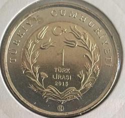 2015.HAYVANLI 1 LİRA.ANKARA KEDİSİ PARA ÇİL