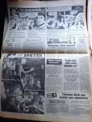 Sabah Gazetesi - Turkish Newspaper - 2 Haziran 1985 - Güney Petrol halkı dolandırdı - Mehmet Ali Ağca'yı idam etmemek için formül aranıyor - Papandreu Türk düşmanlığı yaparak bugünkü seçimi kazanacak - Fenerbahçeli taraftarlar Sakıp Sabancı'nın sattığı biletleri kapıştı Fotoğrafı - İstanbul'da en temiz Deniz Kilyos Şile Çınarcık ve Arnavutköy - migros'ta değişen fiyatlar - cinsel sorunlarınız yazan psikolog doktor Arthur Stone - İngiltere'de takvim güzel seçilen Janine James Fotoğrafı - Turgut Özal bakanlarını intihan ediyor - İş Bankası Pirelli ile ortak çelik tesisi kuracak - bu gece seninim oynayanlar Simone Pelei Claudio Aliotti Foto Roman - Gönül abla Dert köşesi - James Bond çizgi roman - Fenerbahçe sahasında Antalyaspor'u yenerse şampiyonluk turu atacak - Beşiktaşlılar Ankara'ya giderken inşallah bu deplasmanı boşuna yapmıyoruz dediler - Ayten Gökçer ve Çetin Tekindor tarla kuşu adlı televizyon oyununun çekimlerinde Fotoğrafı - Füsun Erbulak ve Füruzan kitapları en çok okunanlar