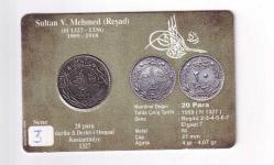 1327/3 20 Para - ÇİL - Mehmet Reşad Dönemi - Osmanlı 10 para - Özel kutusunda