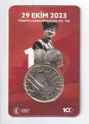 2023 - 100.Yıl 5₺ - ÇİL- Özel Kutusunda