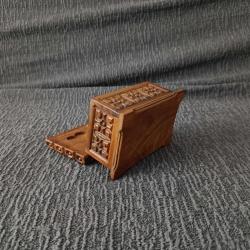 Ahşap Malzemeden El Yapımı Takı Kutusu