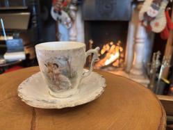 el boyama avrupa porselen çay kahve fincanı