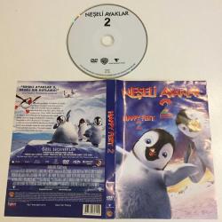 Neşeli Ayaklar - Happy Feet 1 & 2 / animasyon 2xDVD set / Türkçe dublaj & altyazı