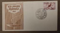 1957 YILI BREZİLYA OLİMPİYAT OYUNLARI  İLK GÜN ZARFI KULLANILMAMIŞ