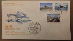 1978 YILI K.K.T.C ULAŞIM  İLK GÜN ZARFI KULLANILMAMIŞ