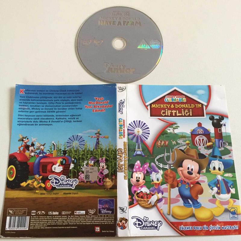 Mickey & Donald'ın Çiftliği / Disney Mickey Mouse Clubhouse DVD