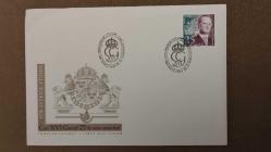 1998 YILI İSVEÇ Kral Carl XII Gustav'ın Tahta Çıkışı  İLK GÜN ZARFI KULLANILMAMIŞ