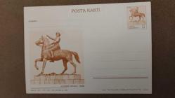 1981 YILI TÜRKİYE ATATÜRK HEYKELİ İZMİR ANTİYE KULLANILMAMIŞ