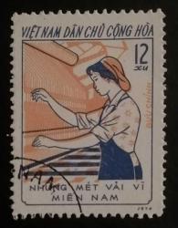 1974 VİETNAM PULU