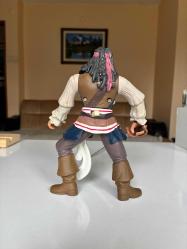 2007 Zizzle Karayip Korsanları Kaptan Jack Sparrow Figür Oyuncak Nadir Koleksiyonluk