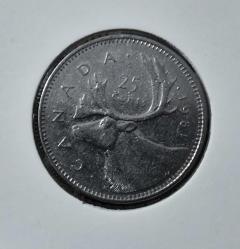 KANADA 25 CENT 1981