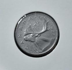 KANADA 25 CENT 1977