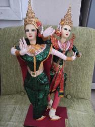 TAYVAN GELENEKSEL KIYAFETLİ FİGÜR 40.CM