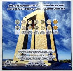 Çanakkale Köprüsü Türkiye Cumhuriyeti Tedavül Para Seti