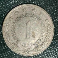 YUGOSLAVYA  1979   1 DİNAR