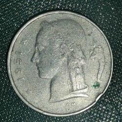 BELÇİKA  1951   1  FRANK