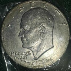 AMERİKA  1976  1  DOLAR  HATIRA  ABD'nin Bağımsızlığının 200. Yıldönümü