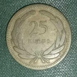 TÜRKİYE  1948   25  KURUŞ