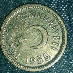 TÜRKİYE  1955   25  KURUŞ