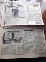 Türkiye Gazetesi - Turkish Newspaper - 24 Ağustos 1984 - siyaset üslubu yazan Yalçın Özer başyazı - Genelkurmay Başkanı Necip Torumtay Doğu'da - bölücü güçler sinsice çalışıyor - yurdumuzu akın eden Arap turistlerin  en çok rağbet ettiği boğazdaki yalı ve köşkler aylığı 7 milyon liraya kadar müşteri buluyor Fotoğrafı - Başbakan Turgut Özal'ın yurt gezisi intibaları doğuda dert çuvalla - Halkçı Parti Arapların mülk edinmesine karşı çıktı - AET çöküyor - Rus Amerikan füze rekabeti - İstanbul'un tapusu minareler yazan Gaziosmanpaşa müftüsü Hüseyin Aşık - Bakırköy Belediye Başkanı Naci Ekşi'yi üzen olay - gecekondu sahiplerine son ihtar - fıkralar köşesi - Resimli Evliya Çelebi seyahatnamesi hazırlayan Kemal Akmeriç - çalışma Bakanı Mustafa Kalemli açıkladı 297 müracaat sahibinden 65'inin resmi arabulucu seçildiğini söyledi - DİSK Genel Başkanı Abdullah Baştürk tahliye edildi - kurtdere güreşlerinde başpehlivan Hüseyin Çokal Başbakan Turgut Özal ile sohbette Fotoğrafı - Sarıyerspor