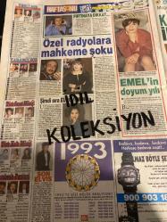 HAFTA SONU GAZETESİ - DOĞUM GÜNÜ HEDİYESİ (TURKİSH- NEWSPAPER) - TAM TAKIM 16 SAYFADIR-7 OCAK 1993 - Sayı: 1 - Yüksel Şengül-Ömür Kandiyoti-Nurgül Kaya-Efe Özal-Vedat Çöloğlu-Türkay Yılmaz-Barış Kocaoğlu-Mehmet Ali Yılmaz-Münir Nurettin-Leyla Adalı-Seyhan Soylu-Serap Tököz-Ramiz Dağlı-Doğan Şemiz-Necmi Onur-Artur-Zerrin Özer-Özdemir Erdoğan-Urhan Kencebay-Tülay Saygın-Önder Bilge-Dikran Masis-Avşar Kızı-Hülya Avşar-İbrahim Tatlıses-Rasim Öztekin-Demet Akbağ-Derya Tuna-Kaya Çilingiroğlu-Erol Atar-Yüksel Çakmur-Hamiyet Yüceses-Muazzez Abacı-Atilla Yelken-Hilal Özdemir-Şencan Hanım-Arzu Özal-Cem Özer-Elvan Toper-Hüseyin Keten-Özlem Selanik-Okan Duman-Can Özer-Nazmi Özer-Şahin Gök-Nazan Şoray-Celal Atik-Dilek Pamir-Volkan Severcan-Arzu Özal-Aziz Üstel-Ömür Kandiyoti-Sezen Aksu-Seden Gürel-Serdar Ortaç-Nilüfer-Senay Gürvit-Canan Yaka-Sibel Turnagöl-Kerem Alışık-Oğuz Mine İslamoğlu-Hakan Aysev-Havva- Metin-Adnan Şenses-Zeki Müren-Gökben-Gönül Yazar-Yağmur Ezeli-Sevtap Parman-Erol Büyükburç