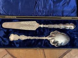 1900 başları kutusunda İngiliz servis seti