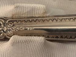 italyan argento 800 kutusunda gümüş kaplama servis seti