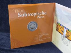 ALMANYA 5 EURO 2018 “SUBTROPISCHE ZONE” – MÜNZE & MARKE ÖZEL NUMISFOLDER SETİ