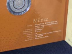 ALMANYA 5 EURO 2018 “SUBTROPISCHE ZONE” – MÜNZE & MARKE ÖZEL NUMISFOLDER SETİ